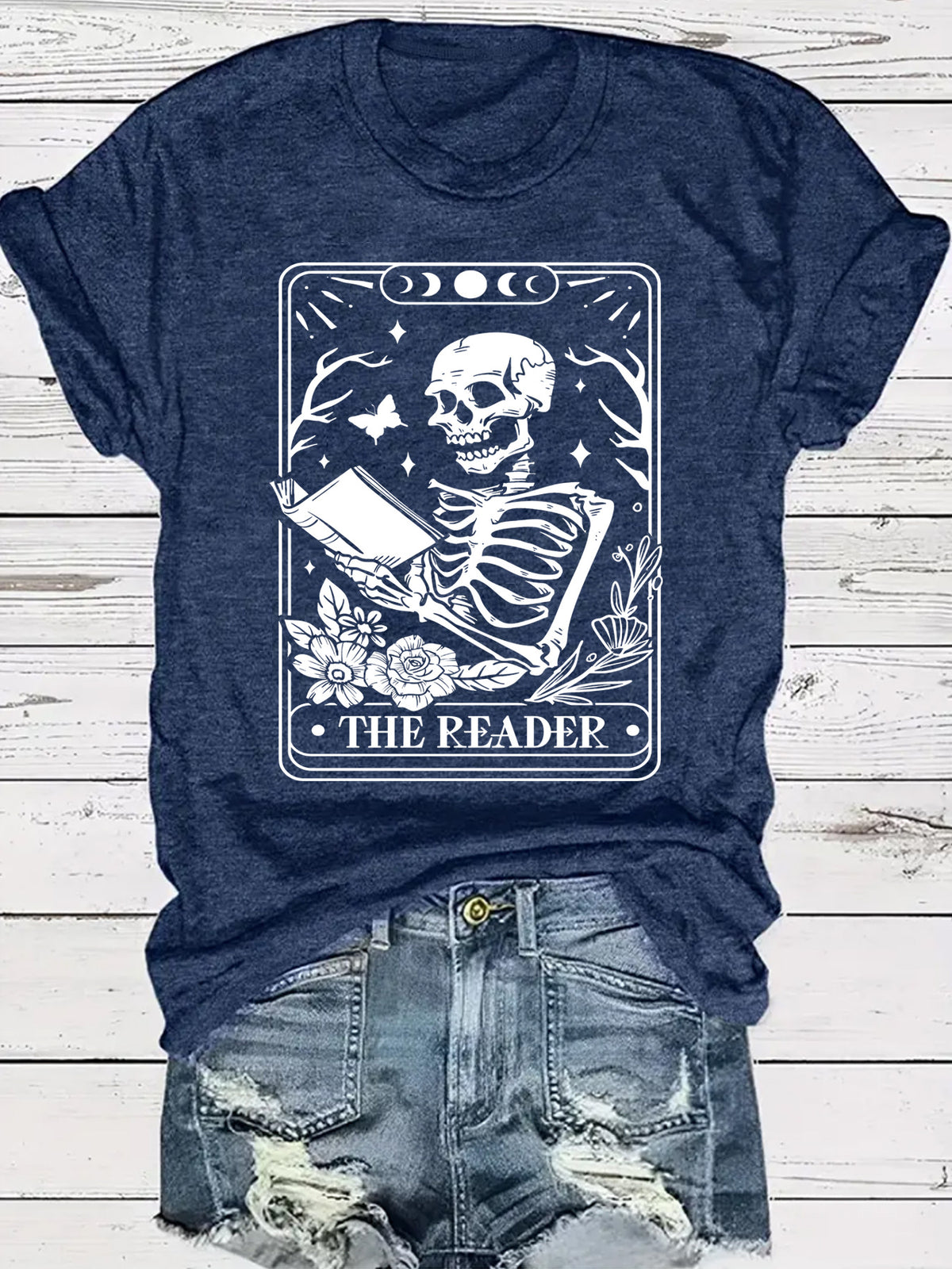 The Skeleton Reader Tshirt