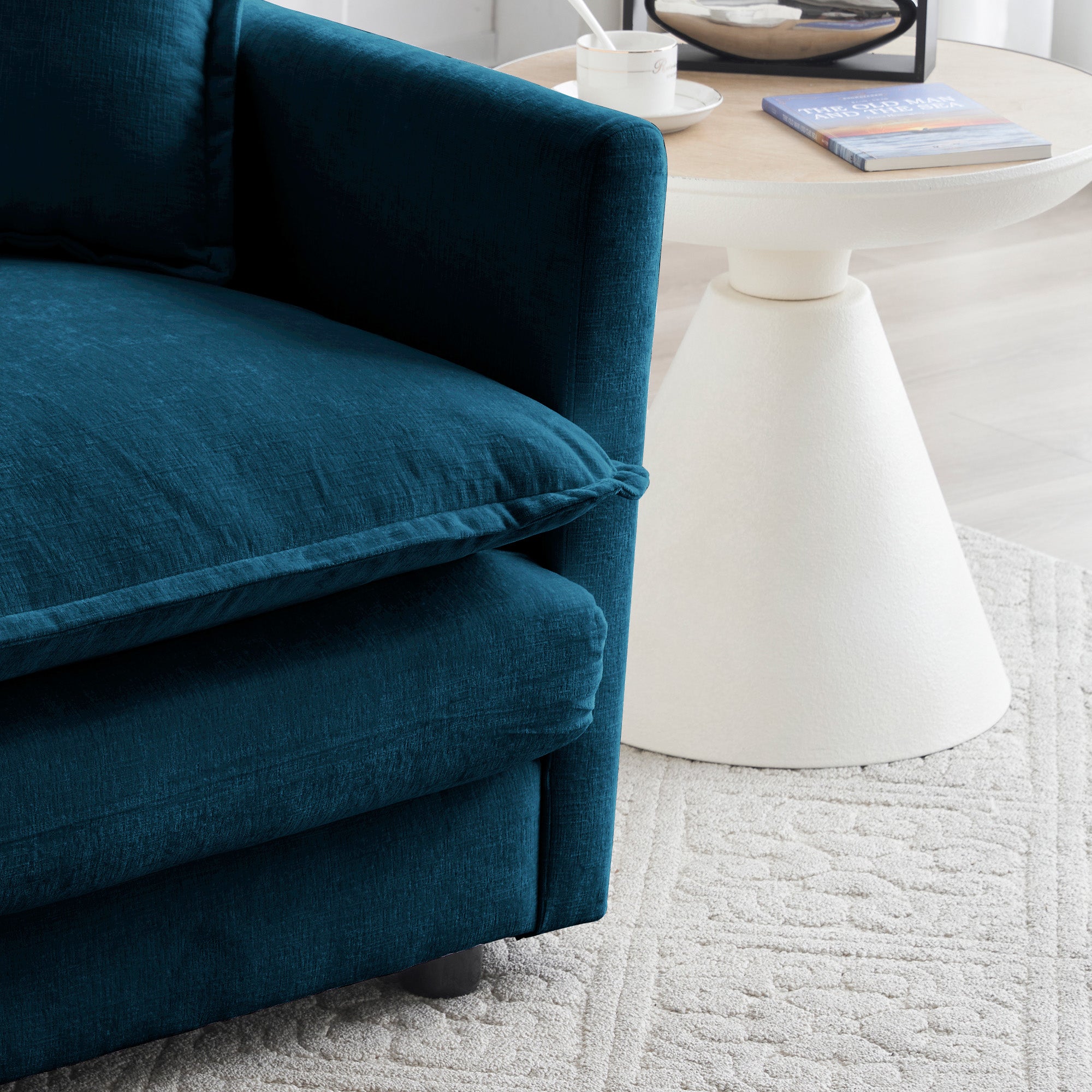 Reading Chair with Ottoman
