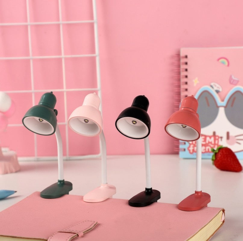 Clip Book Light with Button Battery