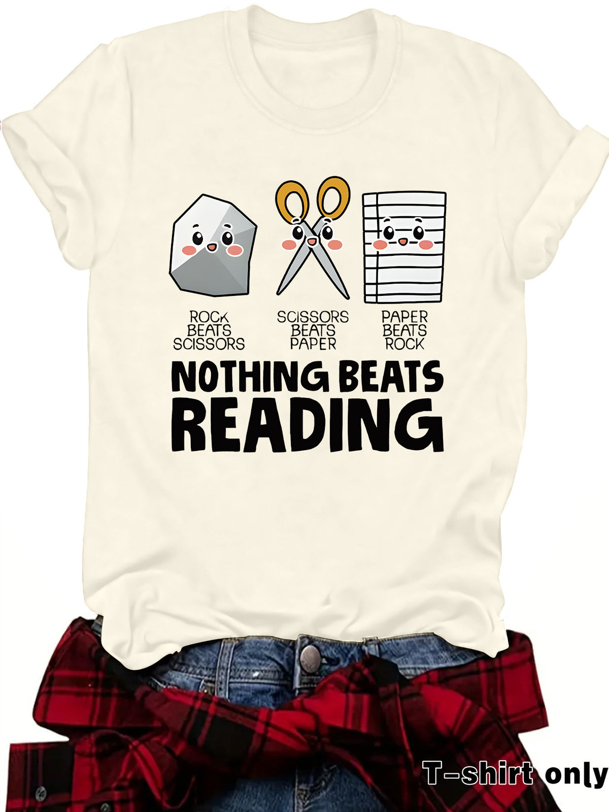 Nothing Beats Reading Tshirt