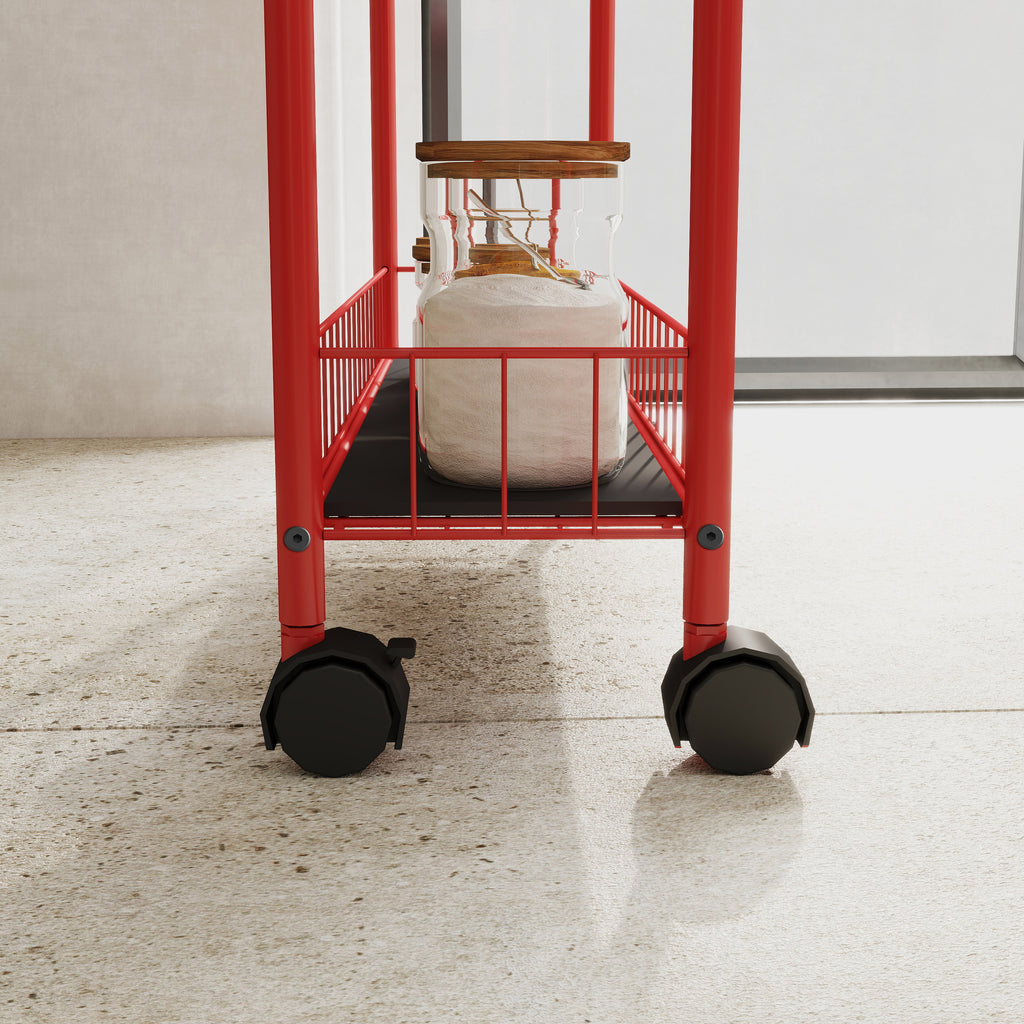 Rolling Book Cart