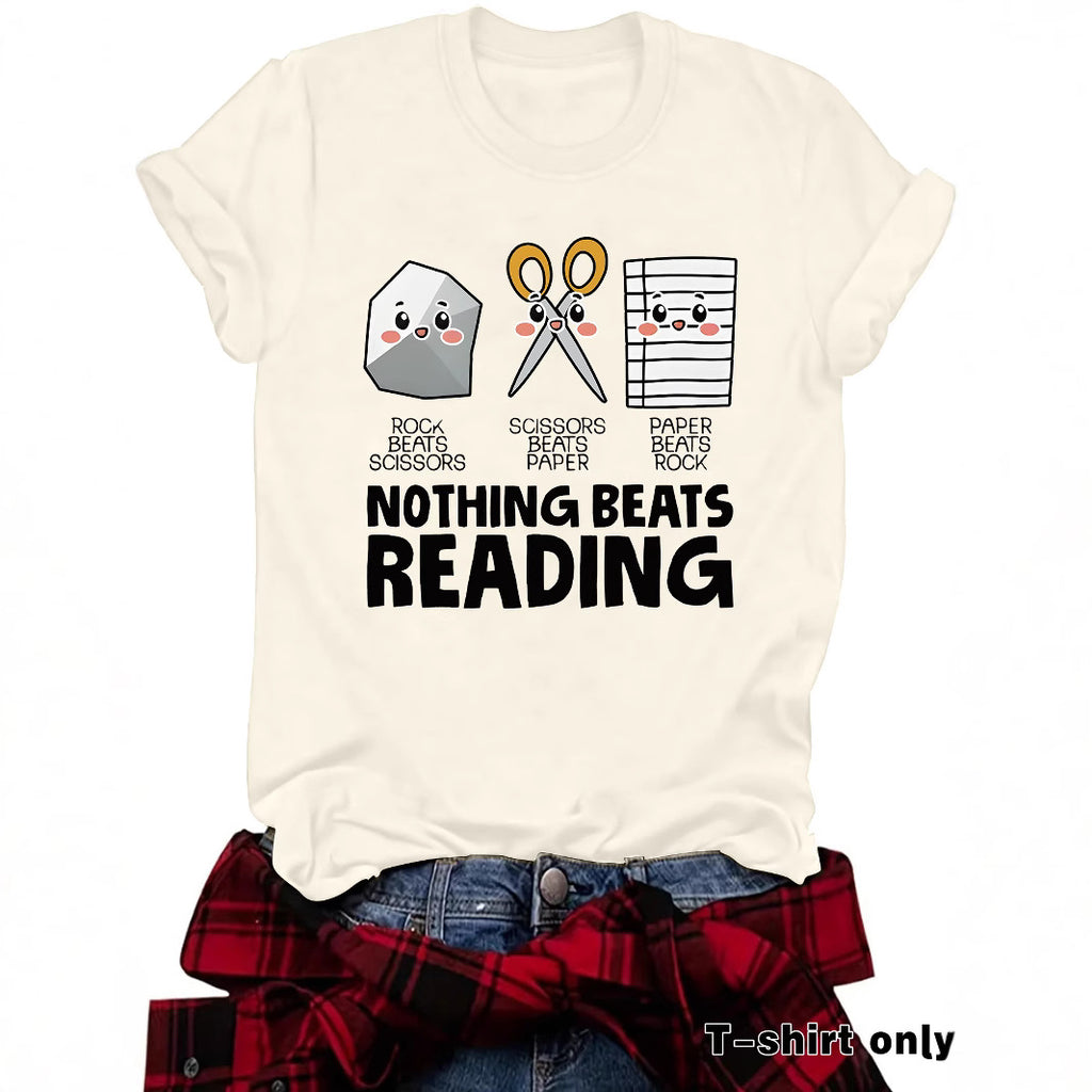 Nothing Beats Reading Tshirt
