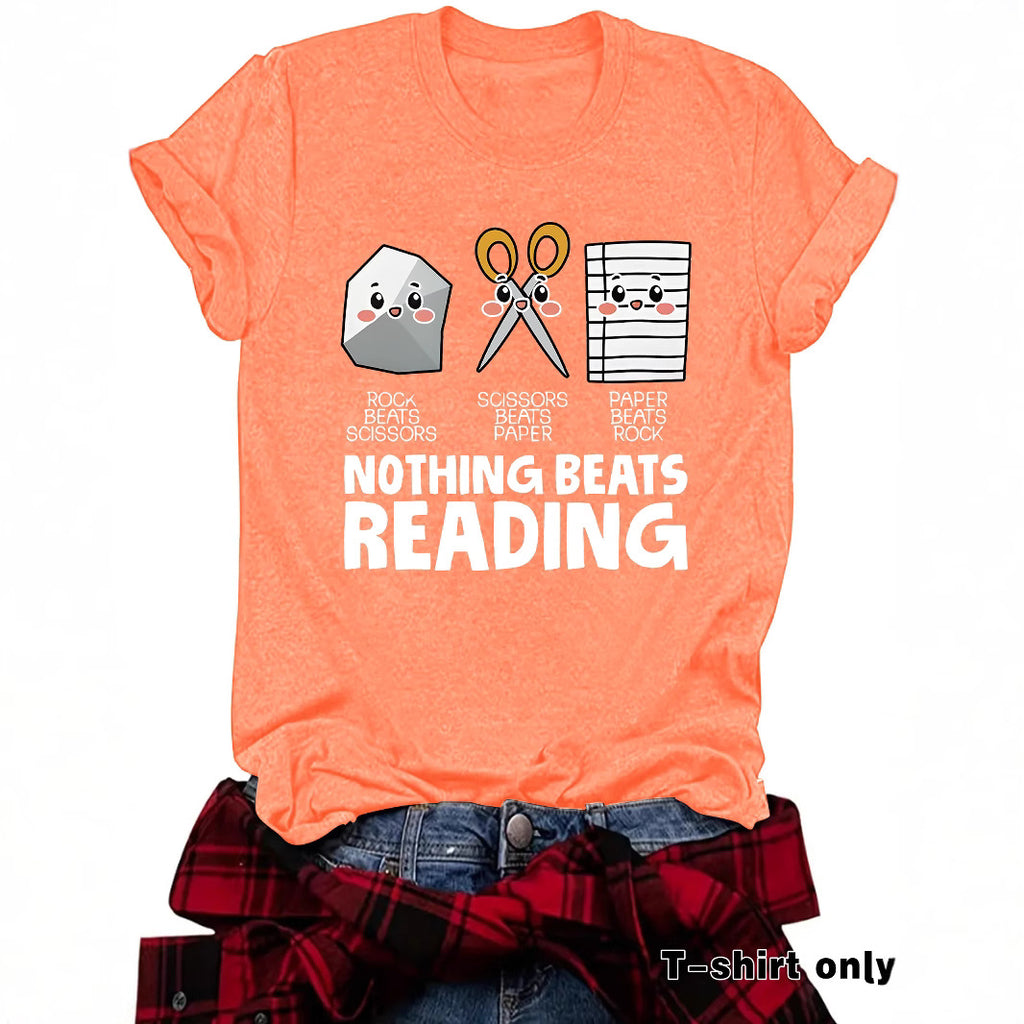Nothing Beats Reading Tshirt