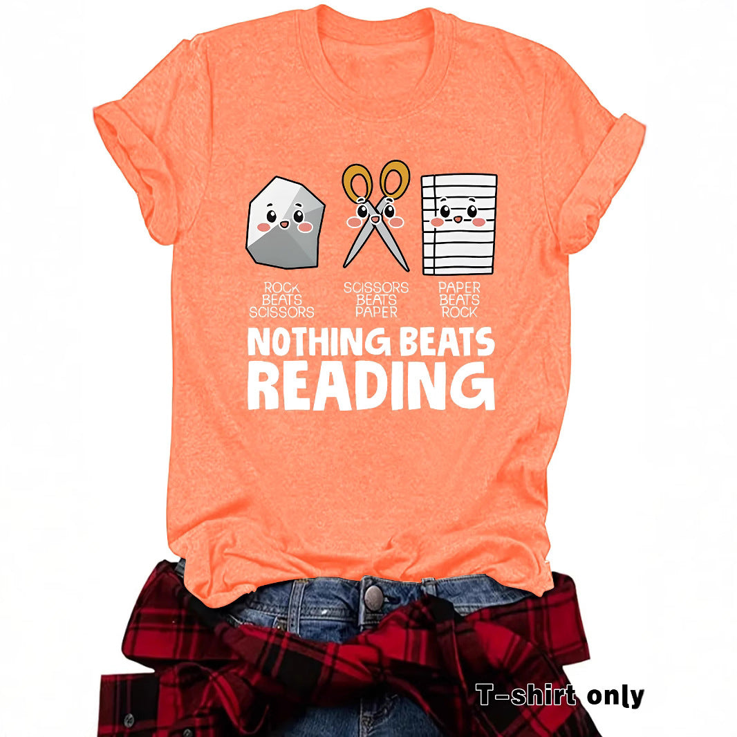 Nothing Beats Reading Tshirt