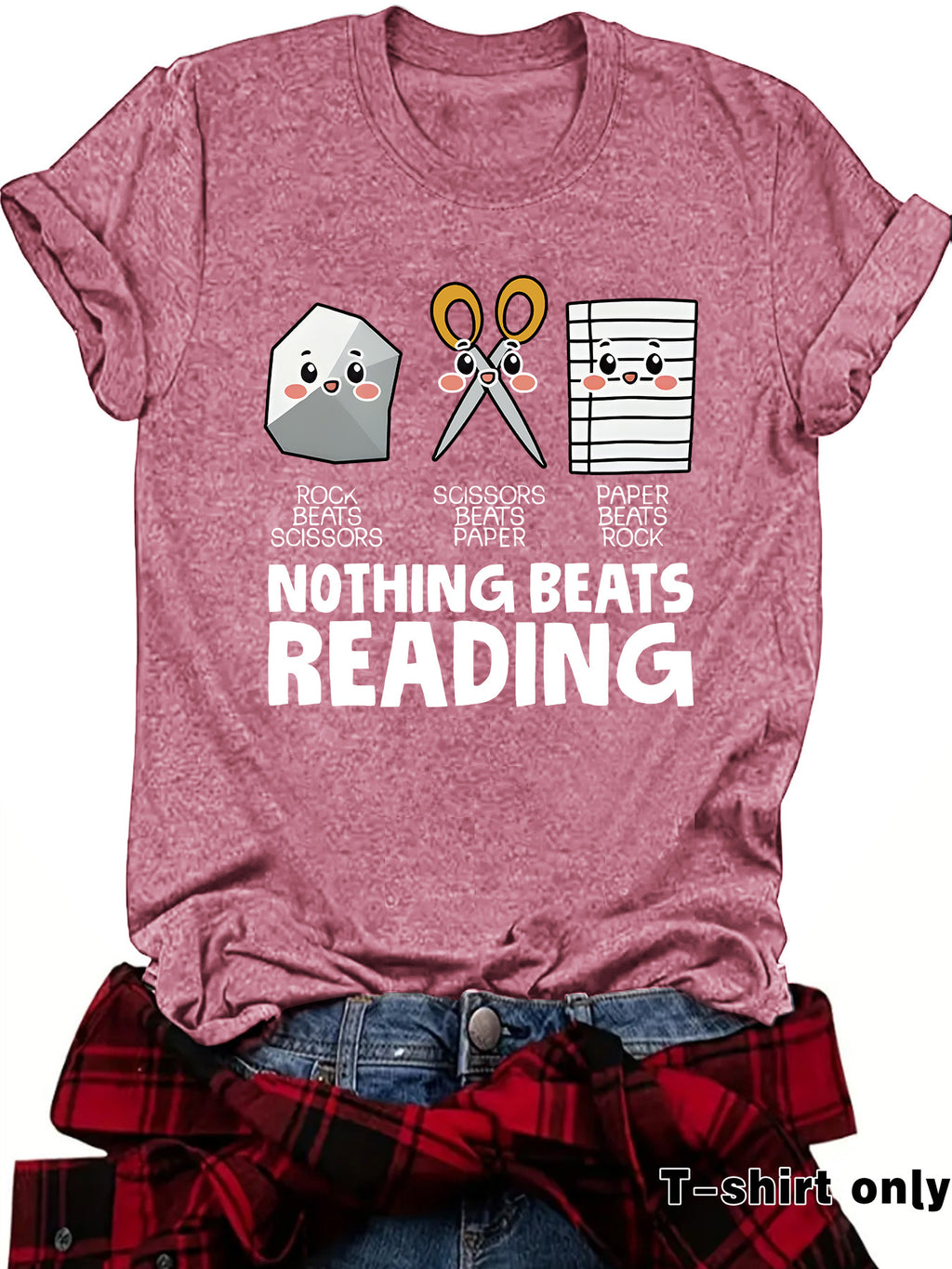 Nothing Beats Reading Tshirt