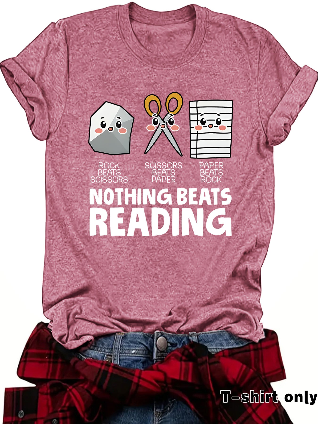 Nothing Beats Reading Tshirt