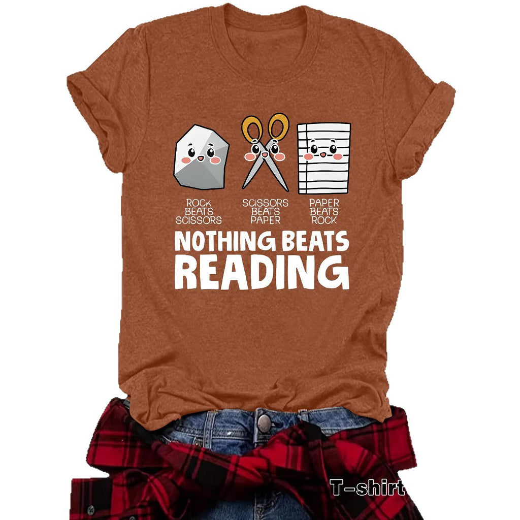 Nothing Beats Reading Tshirt
