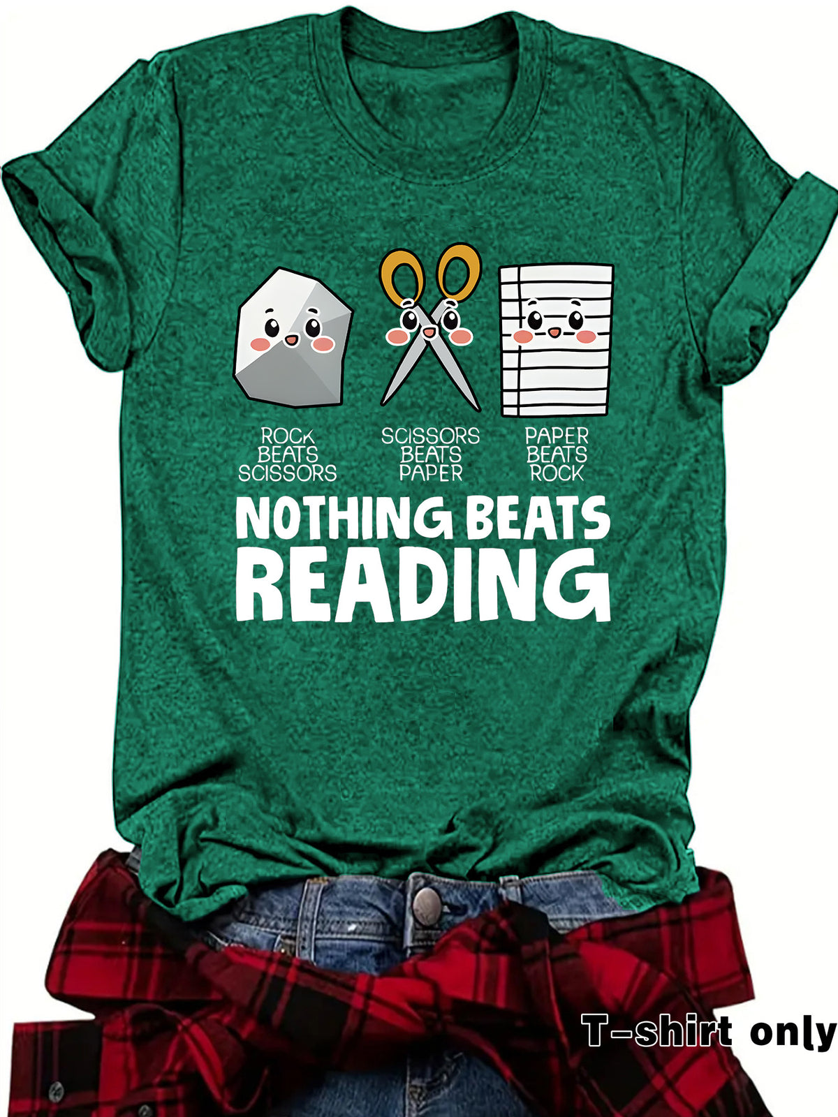 Nothing Beats Reading Tshirt