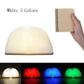Wooden Book Light Led Desk Lamp