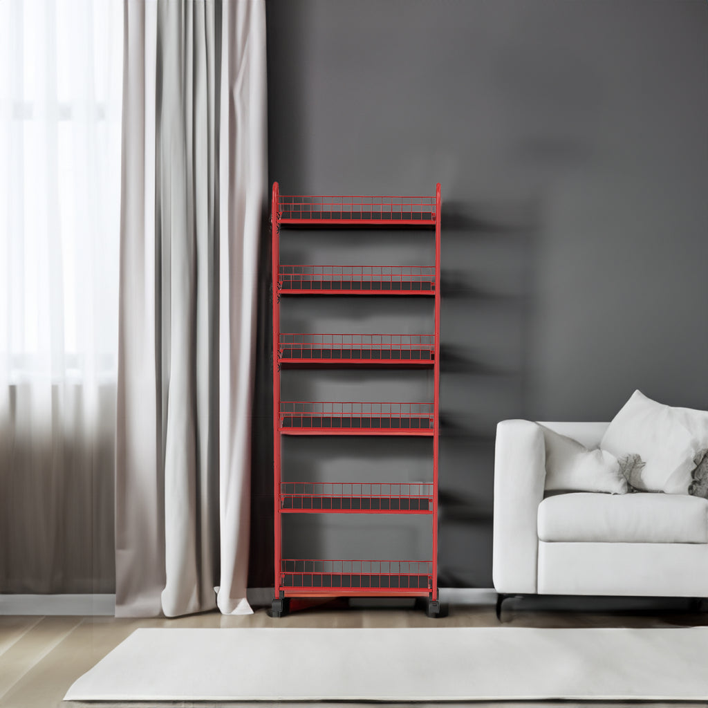 Rolling Book Cart