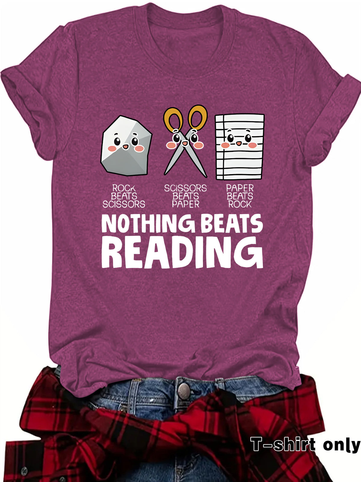 Nothing Beats Reading Tshirt