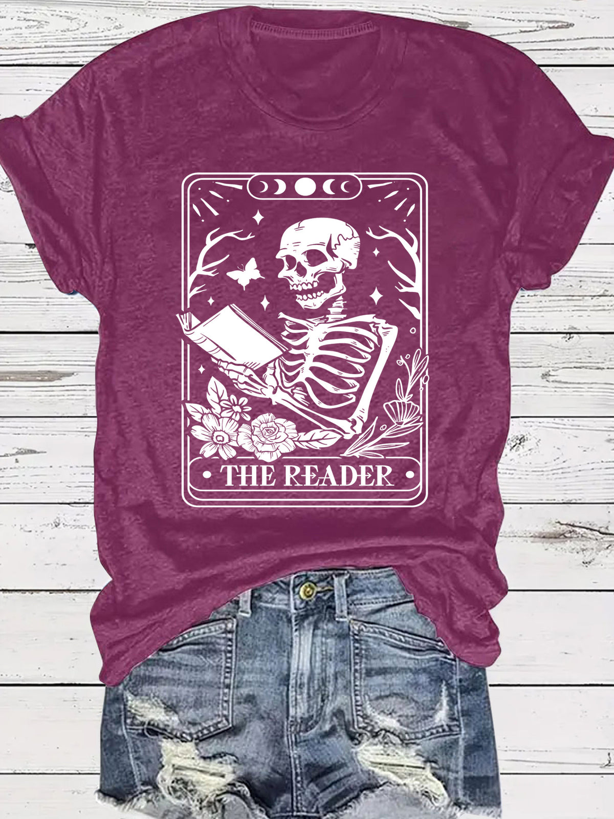 The Skeleton Reader Tshirt
